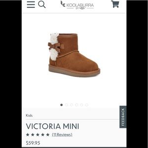 Brand New Kids Koolaburra by Ugg, Size (13) Victoria Mini